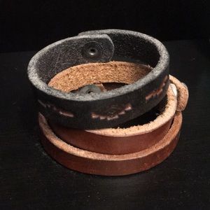 Homemade Leather Bracelets